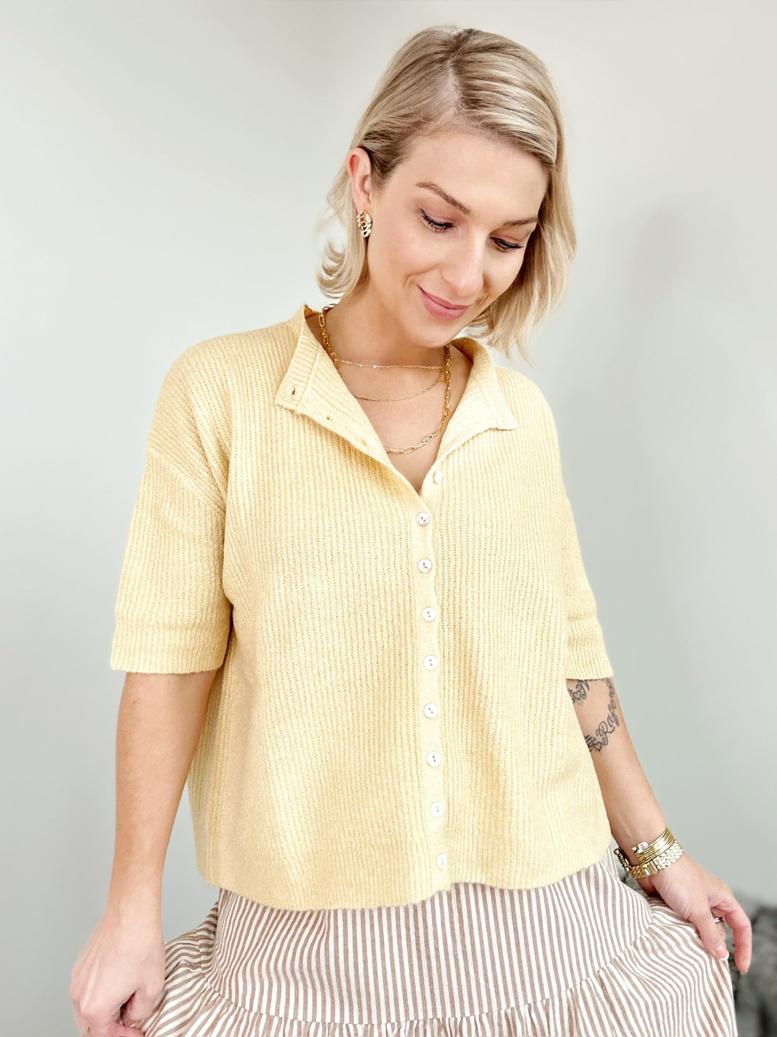 Cherie Cardigan Honey