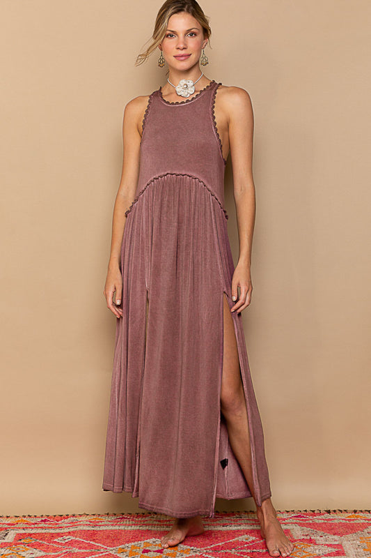 Paige Maxi Dress Burgundy