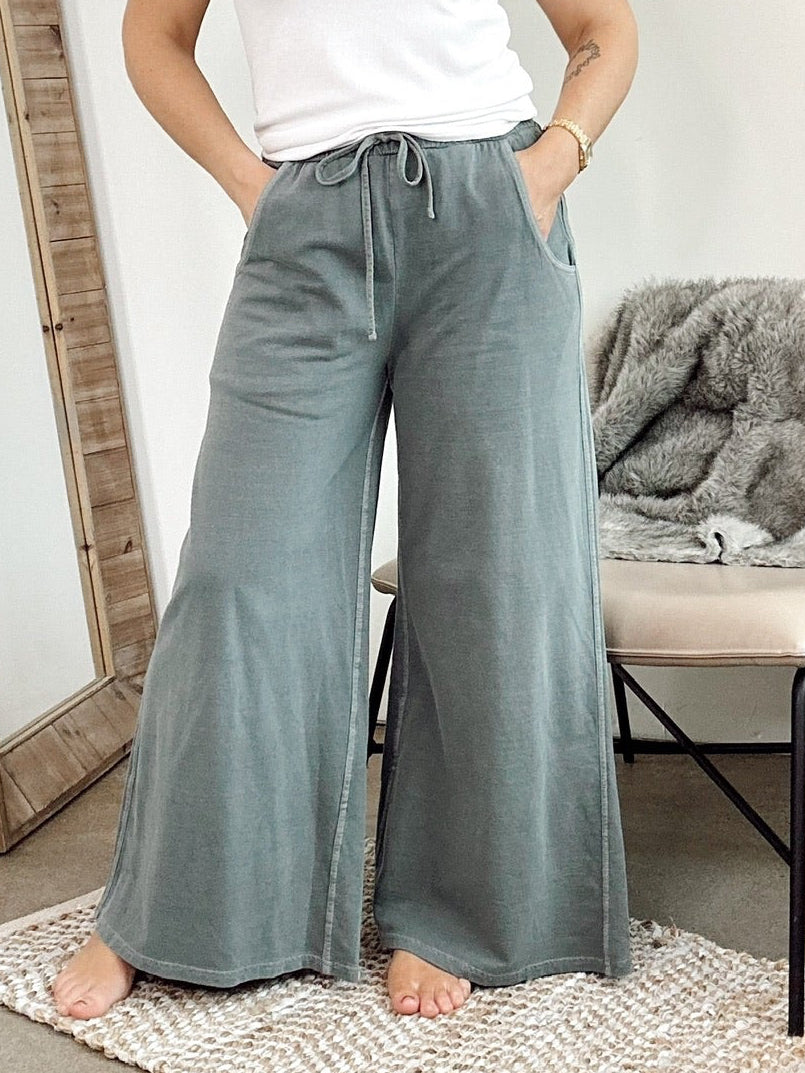 Lucy Terry Pants Ash Jade