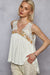 Macy Floral Top Off White