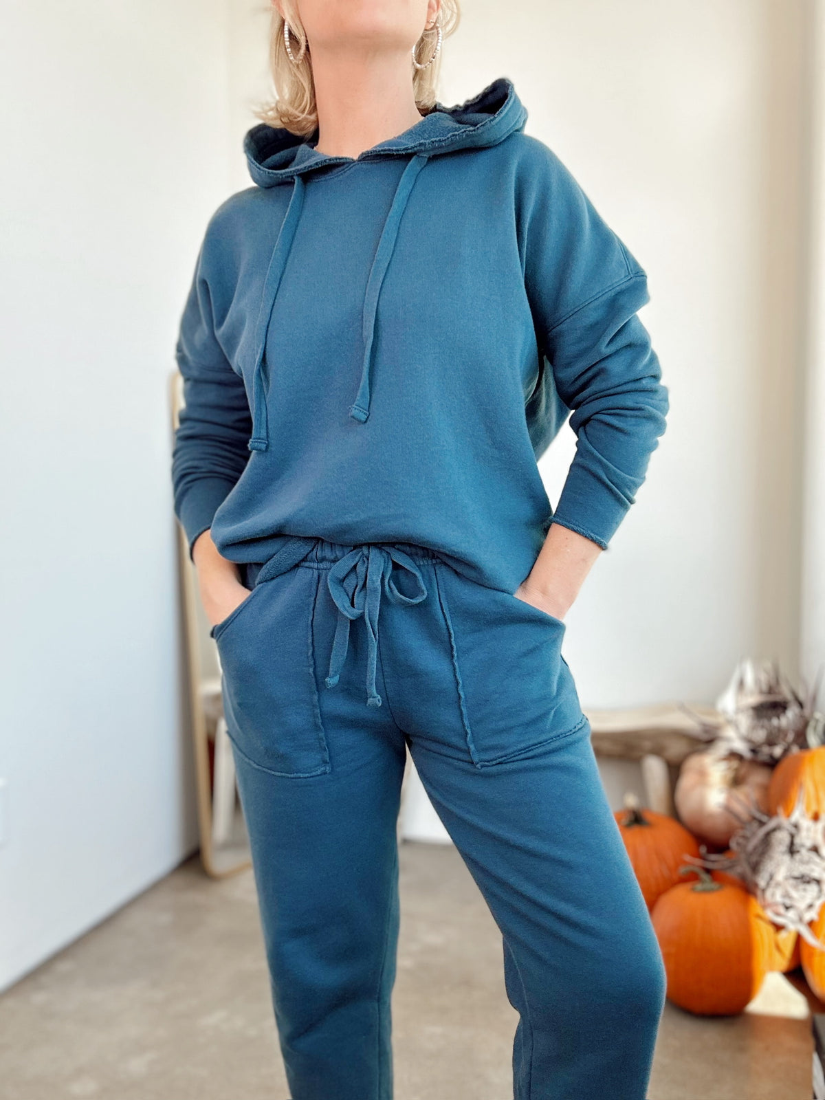 Evie Everyday Hoodie Midnight Navy