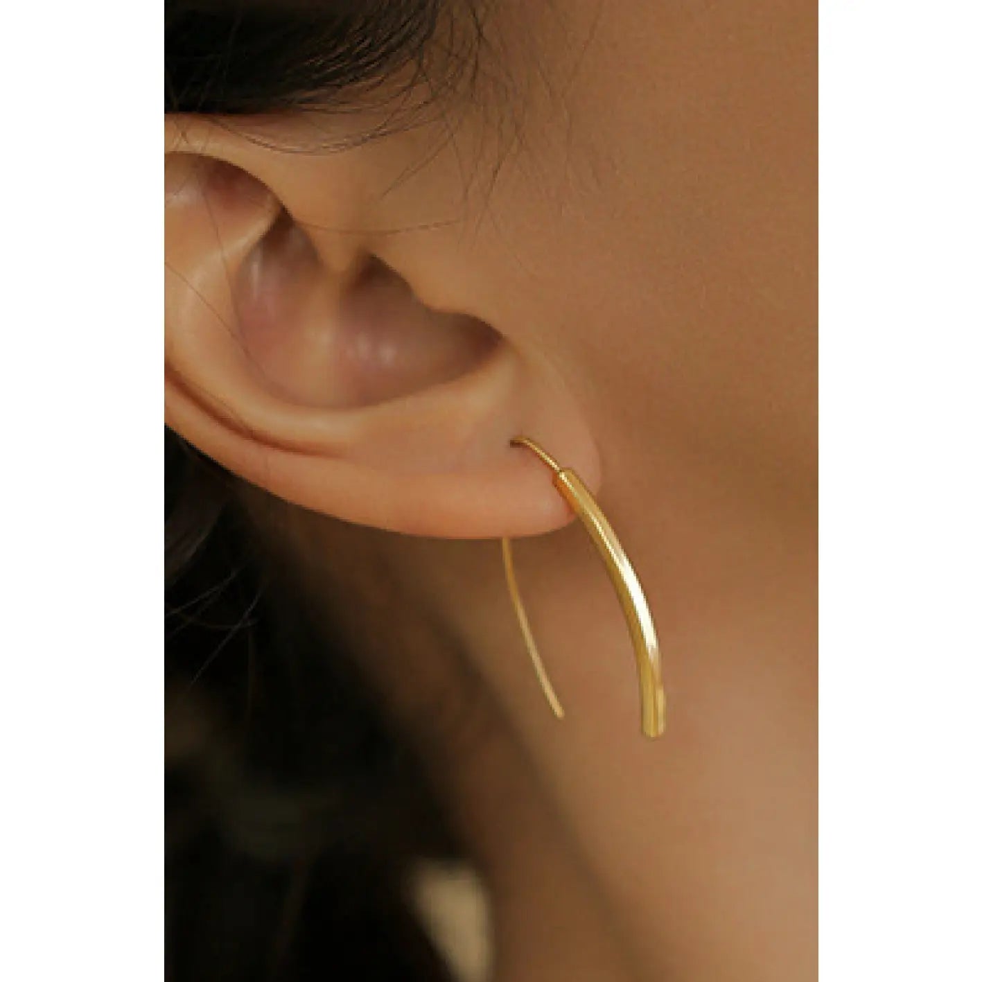 18k Gold Plated Threader Earrings