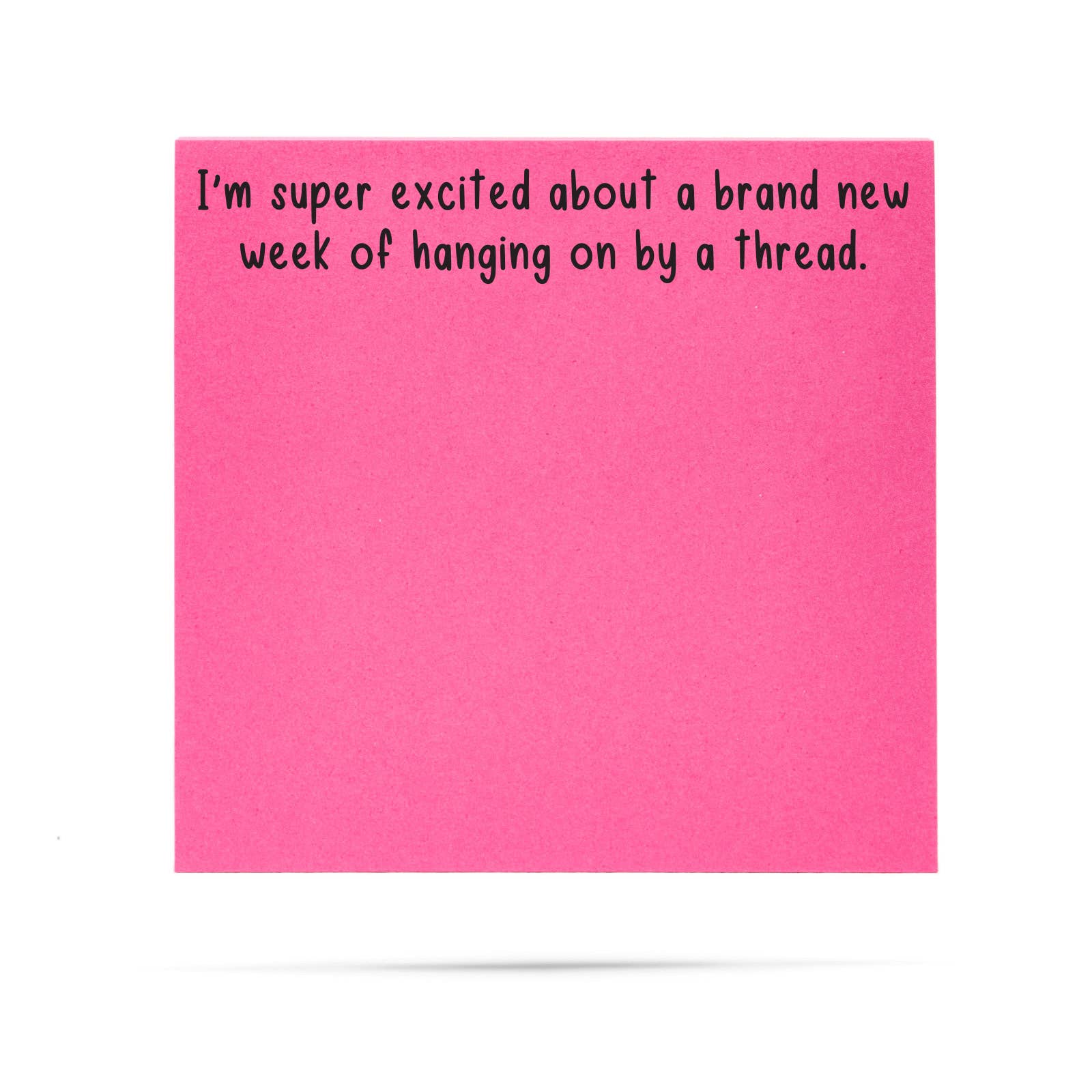 Hanging On Sticky Notes