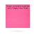 Hanging On Sticky Notes