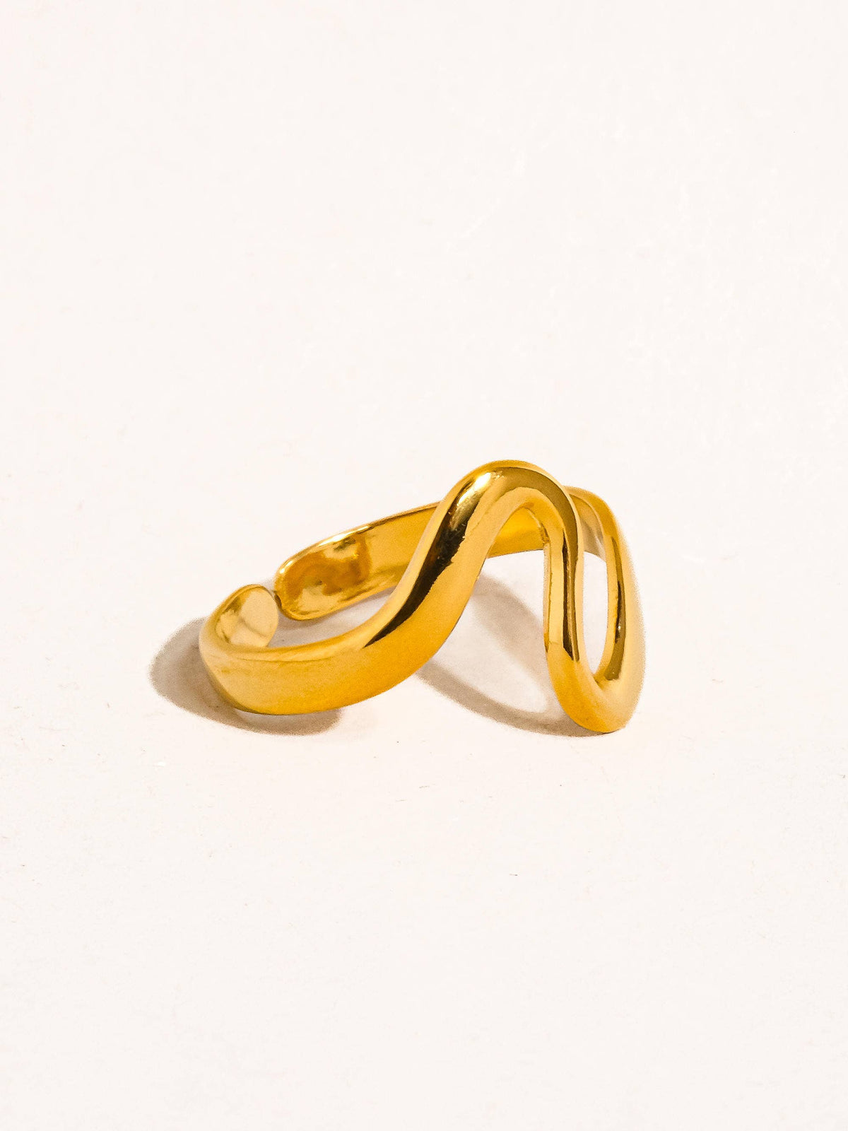 Arther 18K Gold Abstract Ring