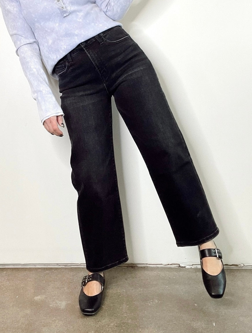 Jess Super High Rise Wide Barrel Jeans