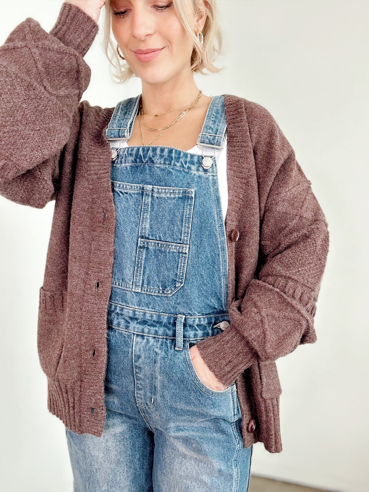 Haven Knit Cardigan Mocha