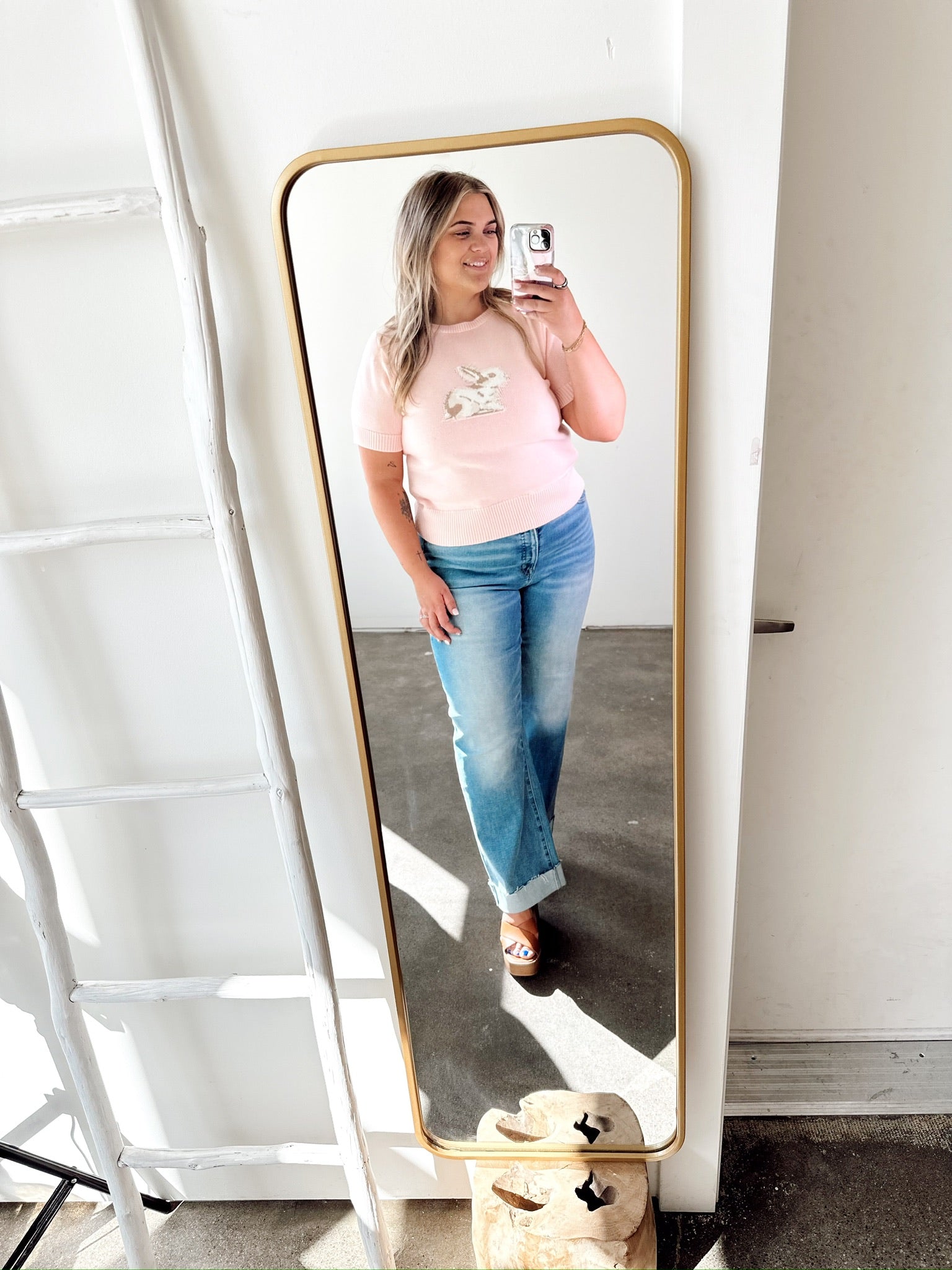 June Straight Leg Cuffed Jean