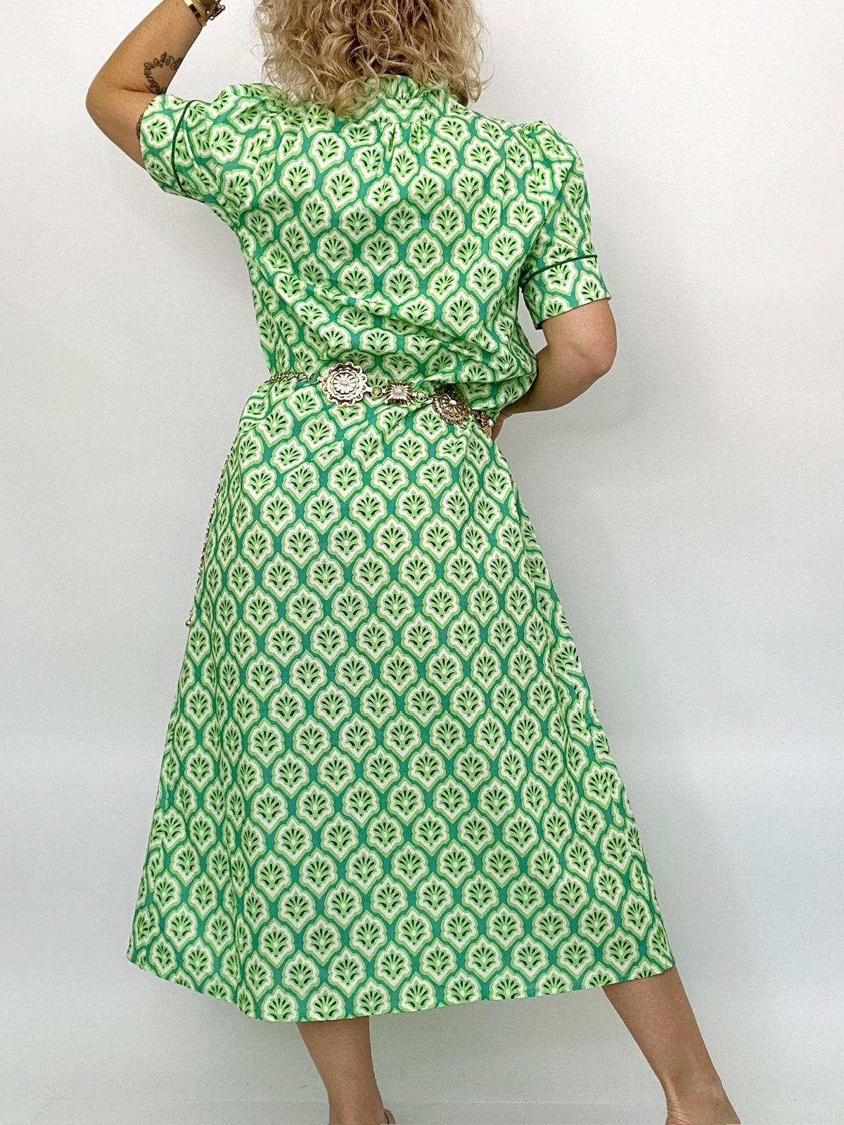 Shanna Printed Midi Dress