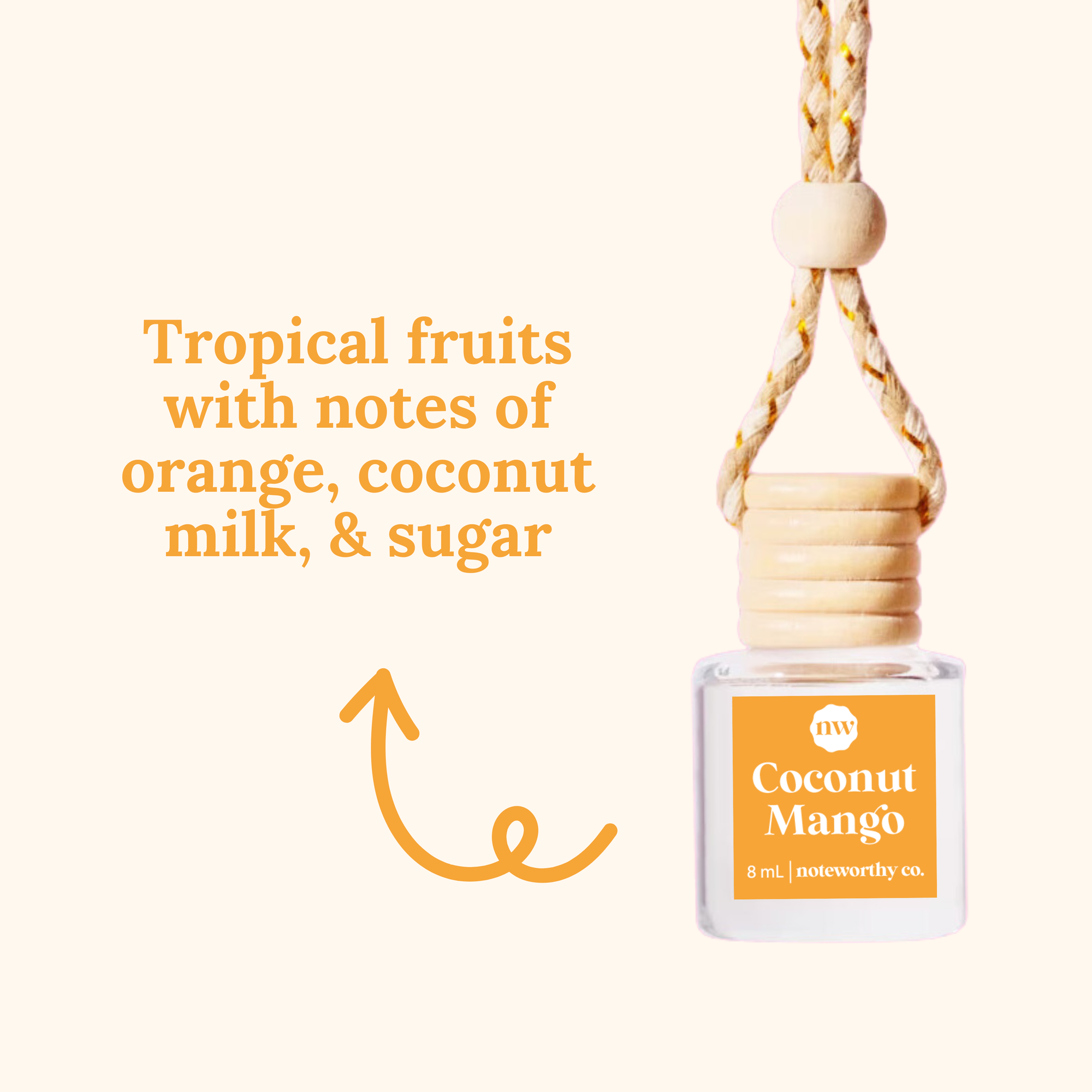 Coconut Mango Car Diffuser
