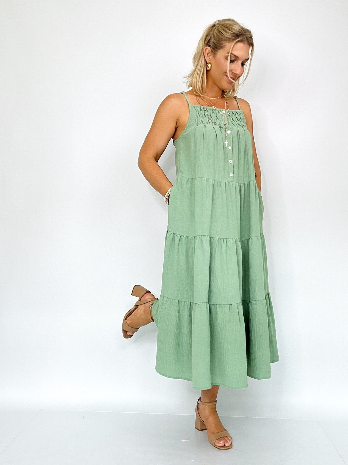 Holly Tiered Cami Dress
