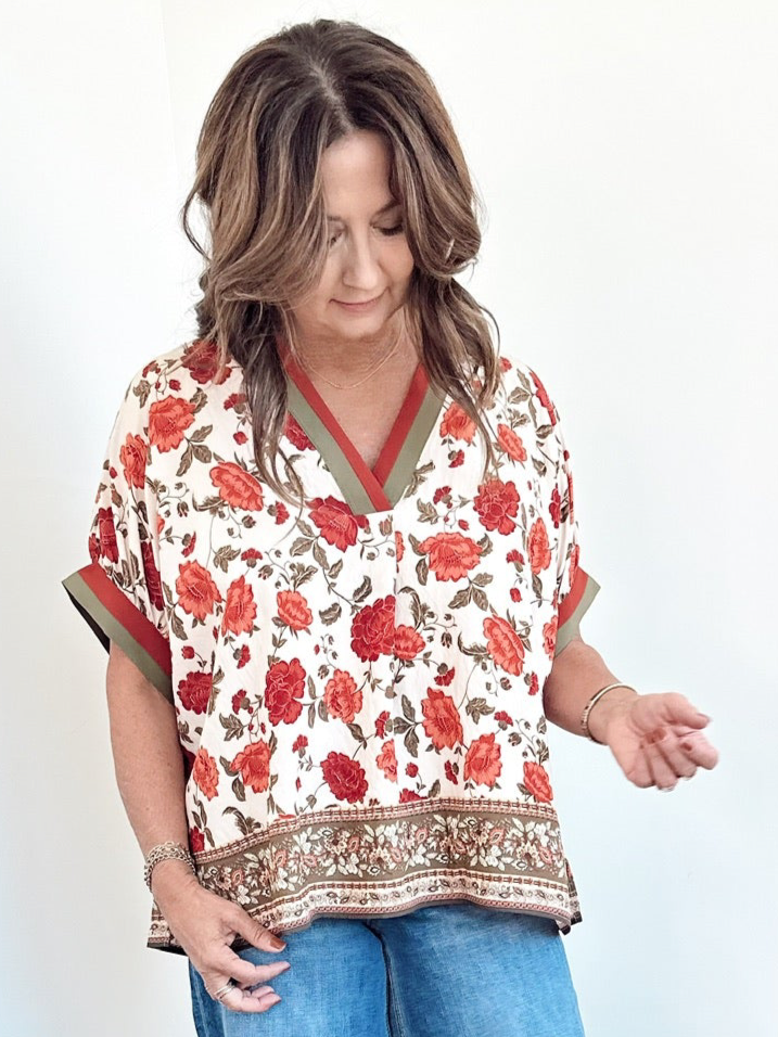 Nia Floral Blouse