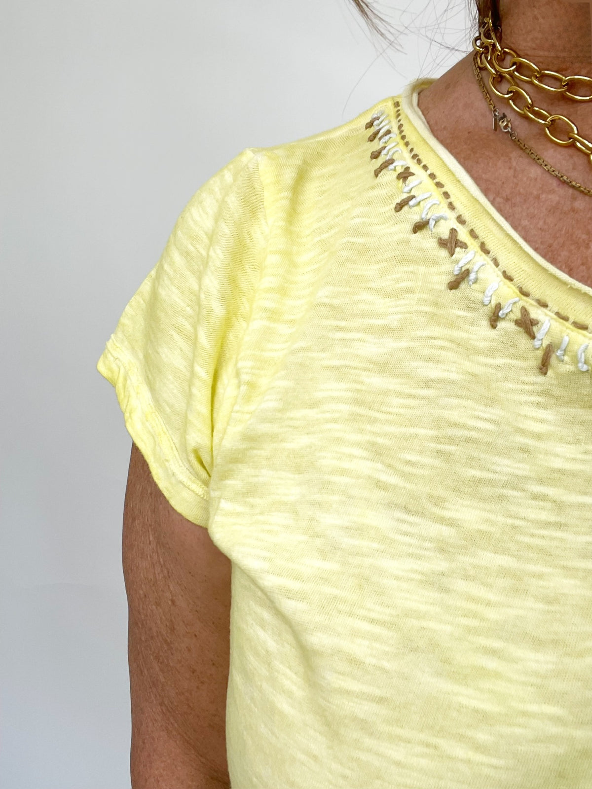 Aurora Top Yellow