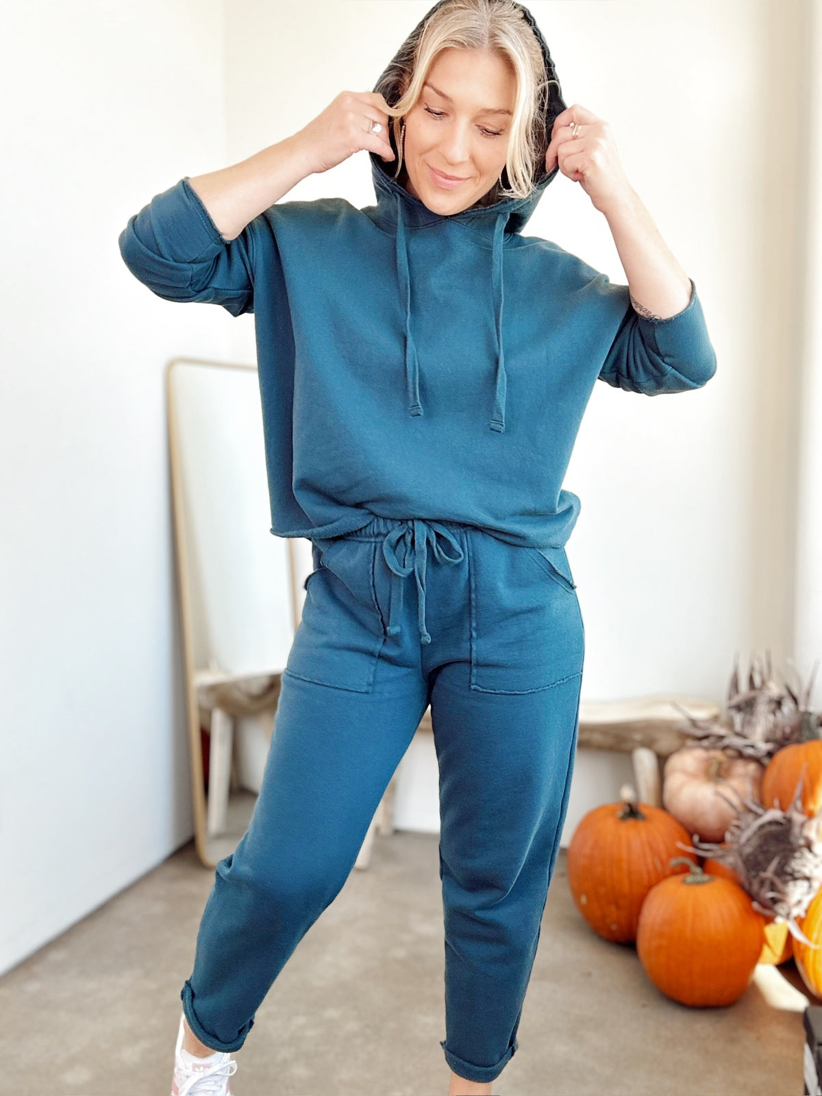 Evie Everyday Hoodie Midnight Navy