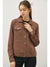 Tiffany Trucker Jacket Brown