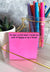 Hanging On Sticky Notes