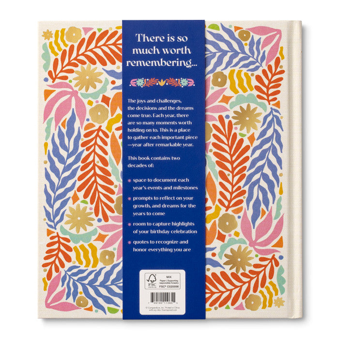 My Years To Remember Book