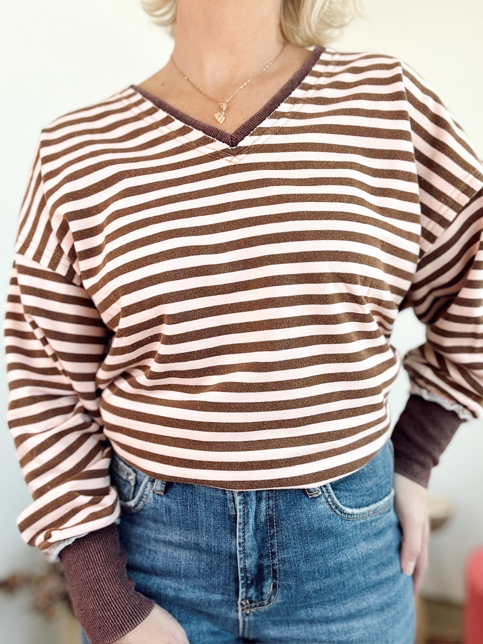 Astra Striped Top