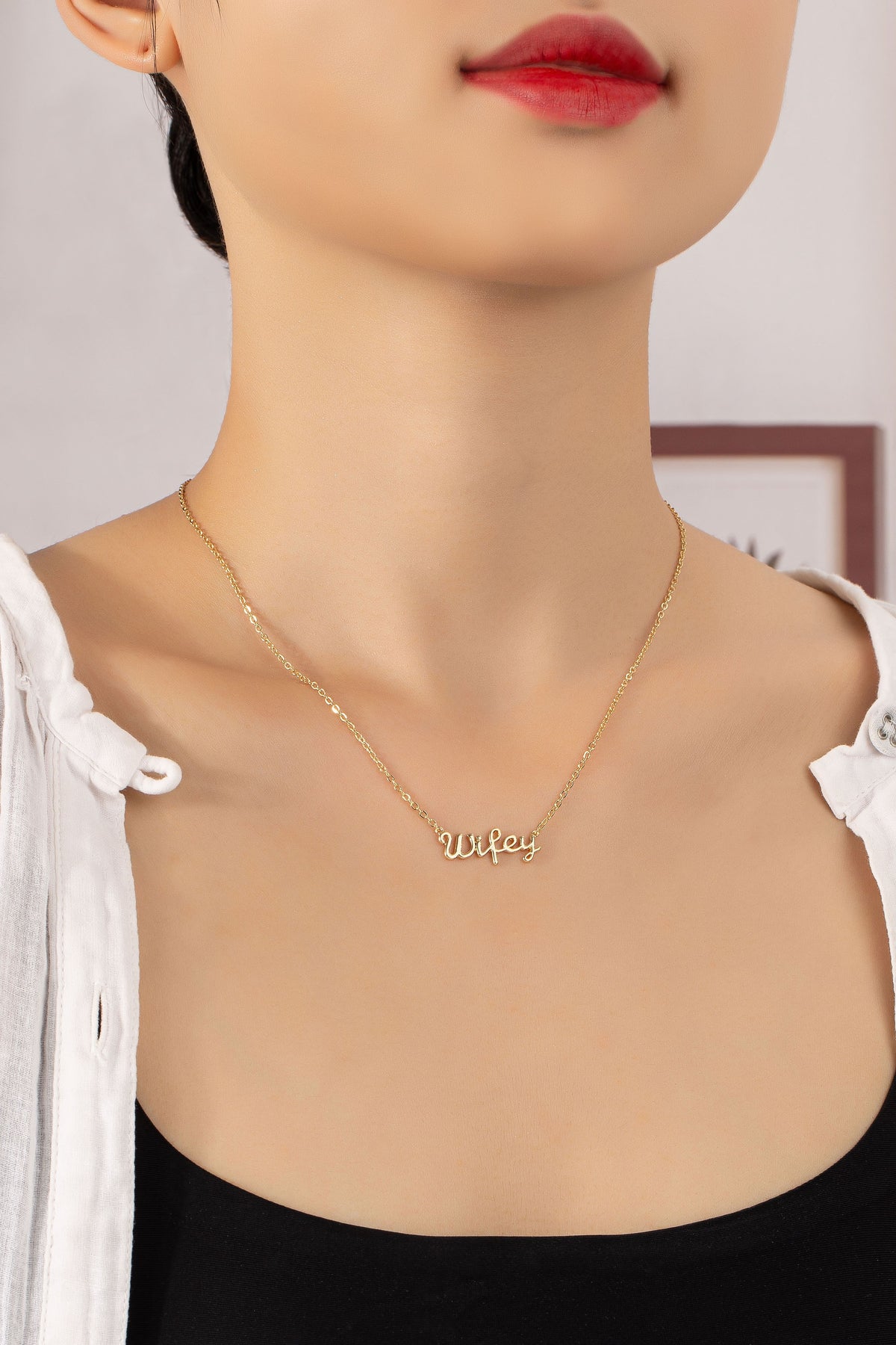 Wifey Necklace