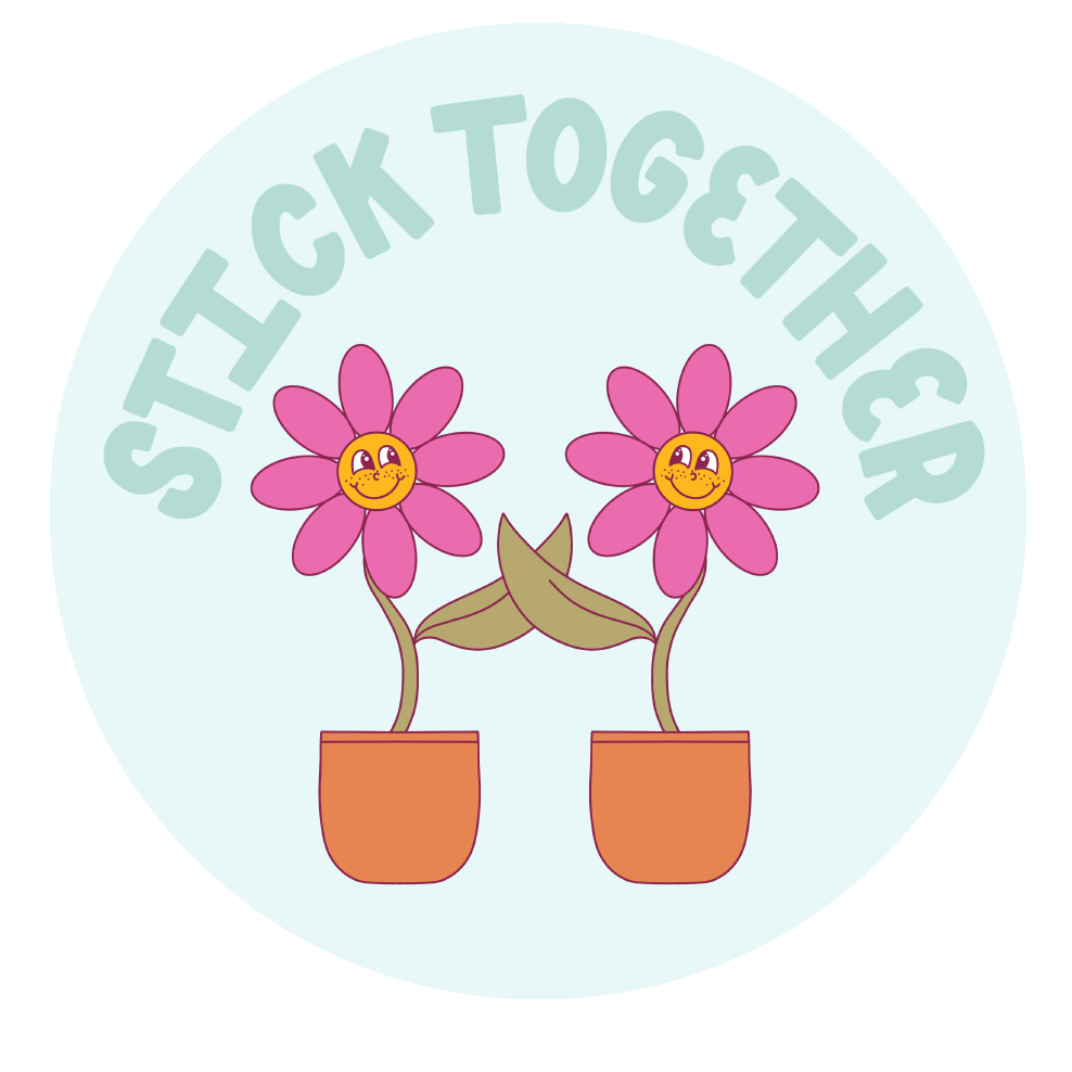 Stick Together Sticker