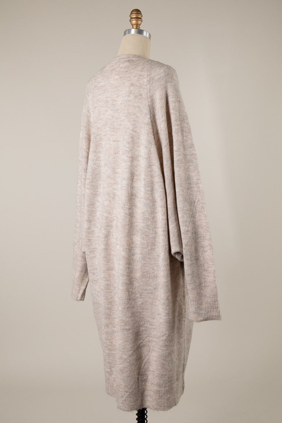 Laurel Oversized Knit Cardigan Beige
