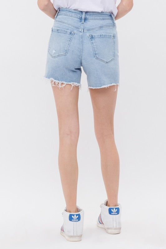 Hailey High Rise Midi Shorts
