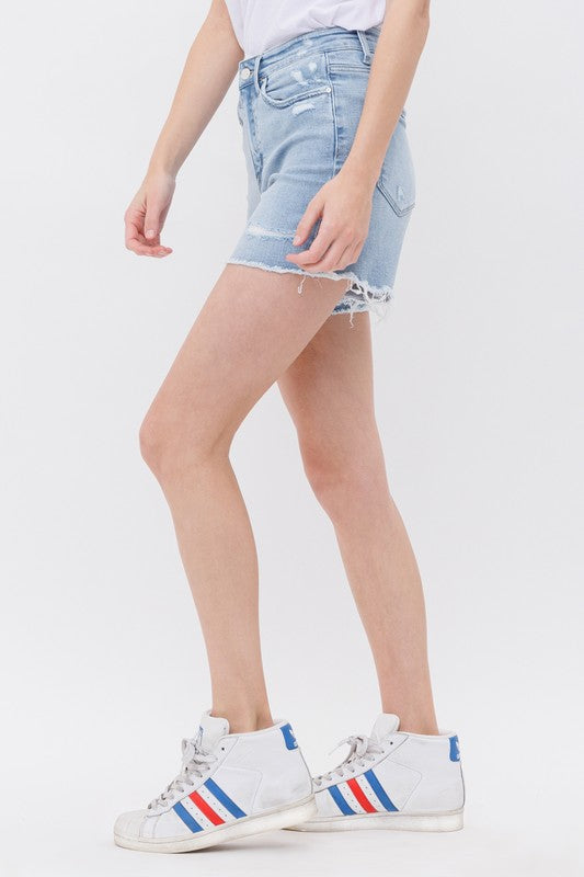 Hailey High Rise Midi Shorts