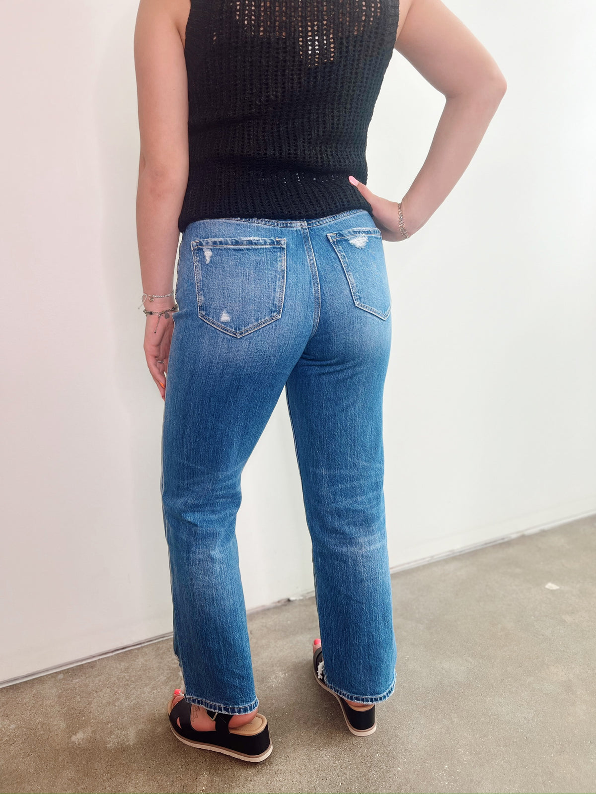 Morgan High Rise Dad Jeans