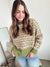 Sable Knit Sweater Vintage Green