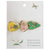Bright Pastel Dried Flower Barrette