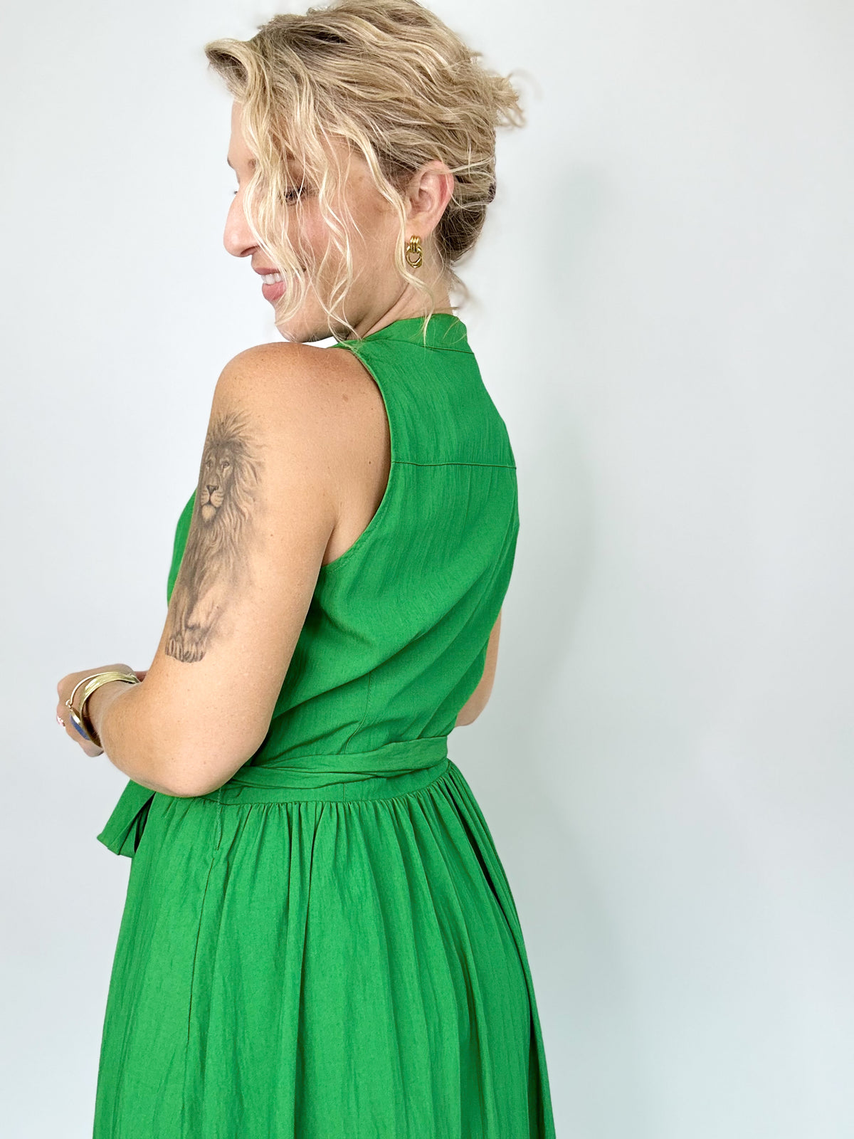 Mallory Maxi Shirt Dress