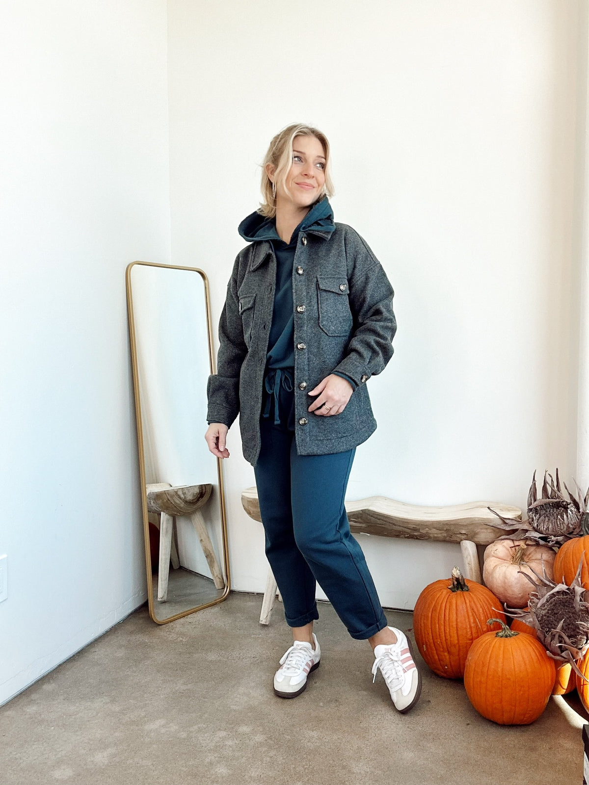 Jackie Woolen Shacket