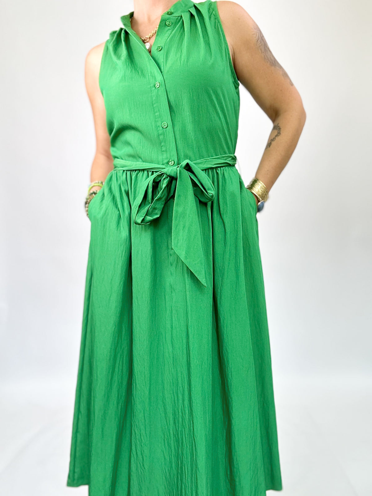 Mallory Maxi Shirt Dress