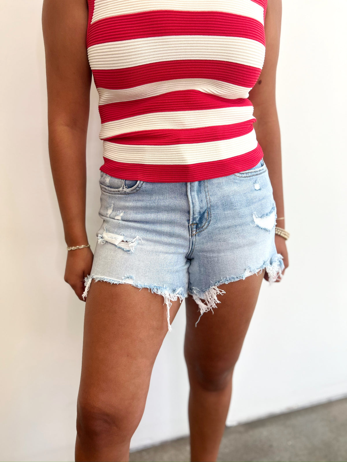 Courtney High Rise Shorts