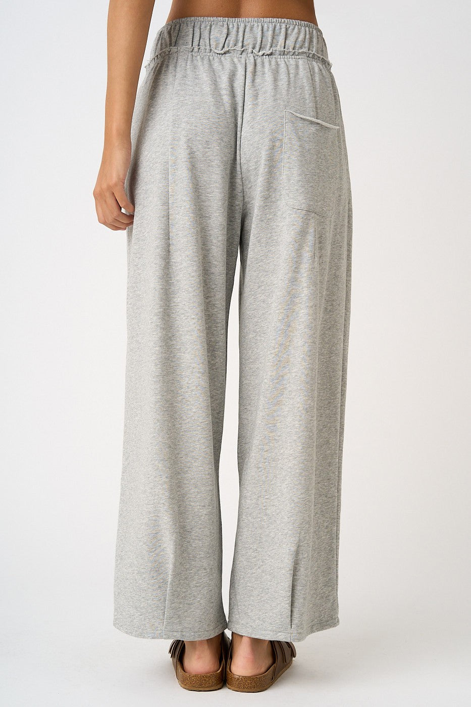 Effie Wide Leg Pleated Front Lounge Pants