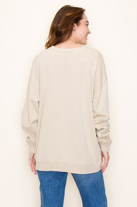 GameDay Blocked Graphic Sweatshirt