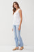 MiKayla Ribbed Tank White