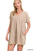 Audrey Dress Ash Mocha