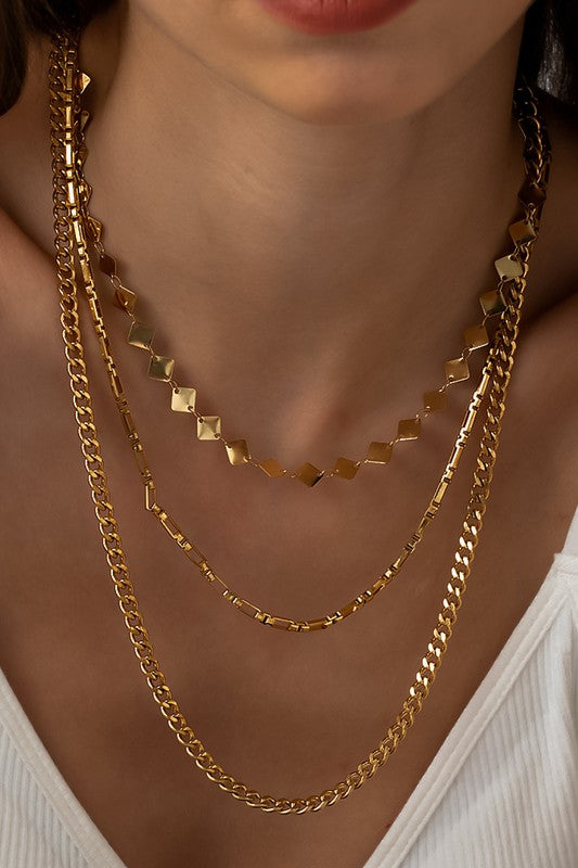 18k Gold Dipped Chain Necklace