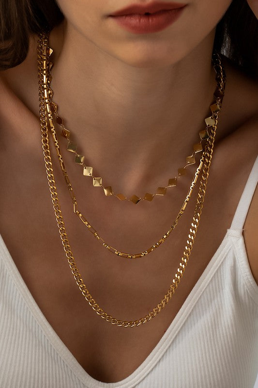 18k Gold Dipped Chain Necklace