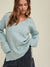 Kiana Marled Sweater, Mint
