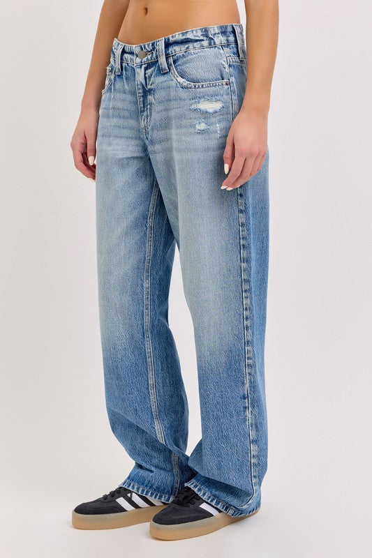 Emilia Low Rise Baggy Jeans