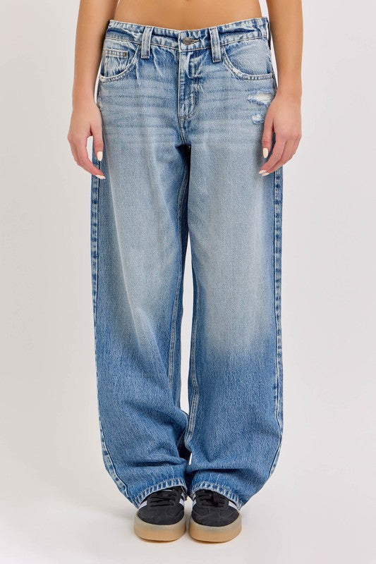 Emilia Low Rise Baggy Jeans