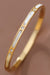 18k Gold Plated Bangle Bracelet