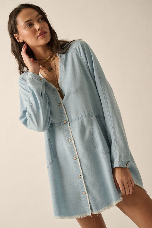 Molly Denim Mini Dress