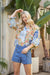 Penny Printed Top