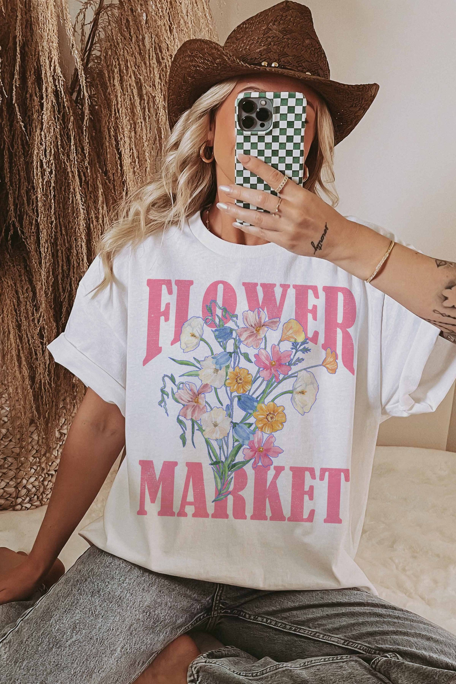 Flower Market Tee