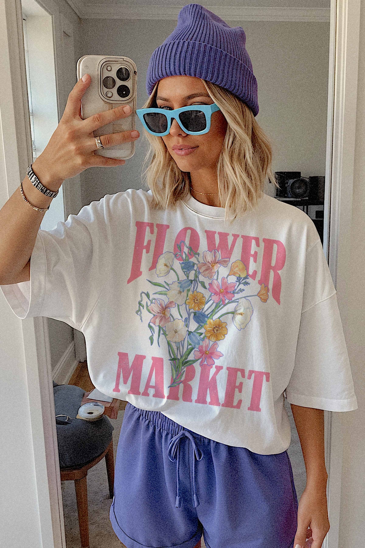 Flower Market Tee