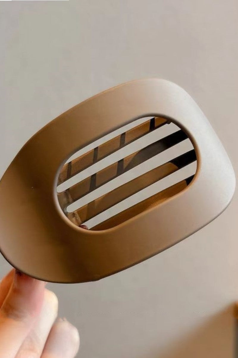 Oval Curved Hair Clip