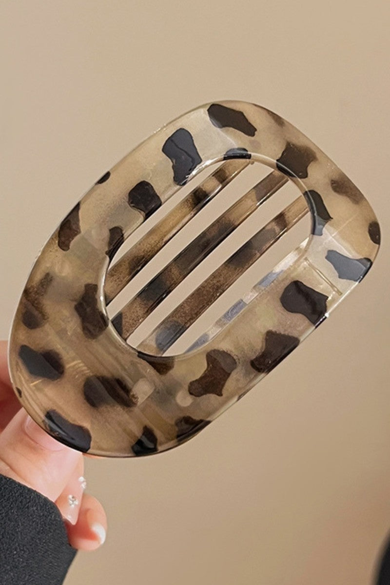 Oval Curved Hair Clip